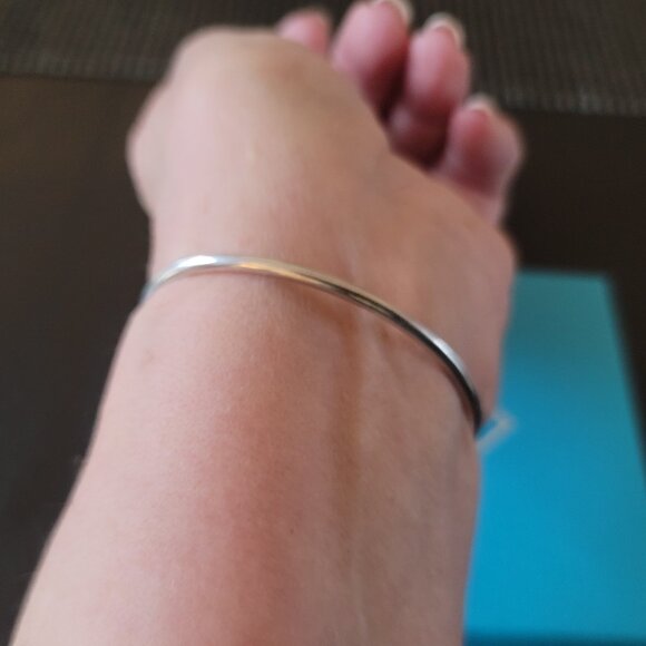 Birks Sterling Silver Cluster Stud Bracelet S/M - Picture 6 of 6